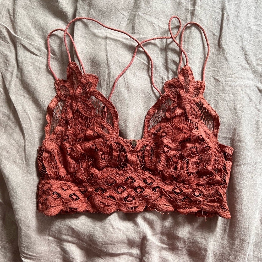 Free People Copper Adella Bralette Size Small